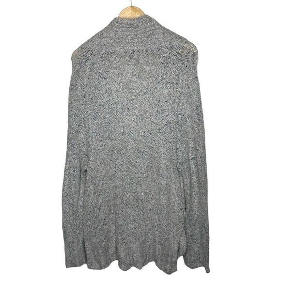 Alexander Wang Linen Blend Oversized Slouchy Buttoned Cardigan - Picture 7 of 13